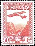 Spain 1931 Montserrat 50 CTS Naranja Edifil 653